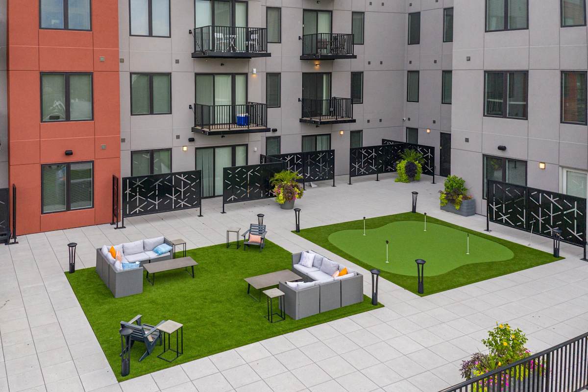 The Kelly outdoor sundeck seating - Bala Cynwyd, PA