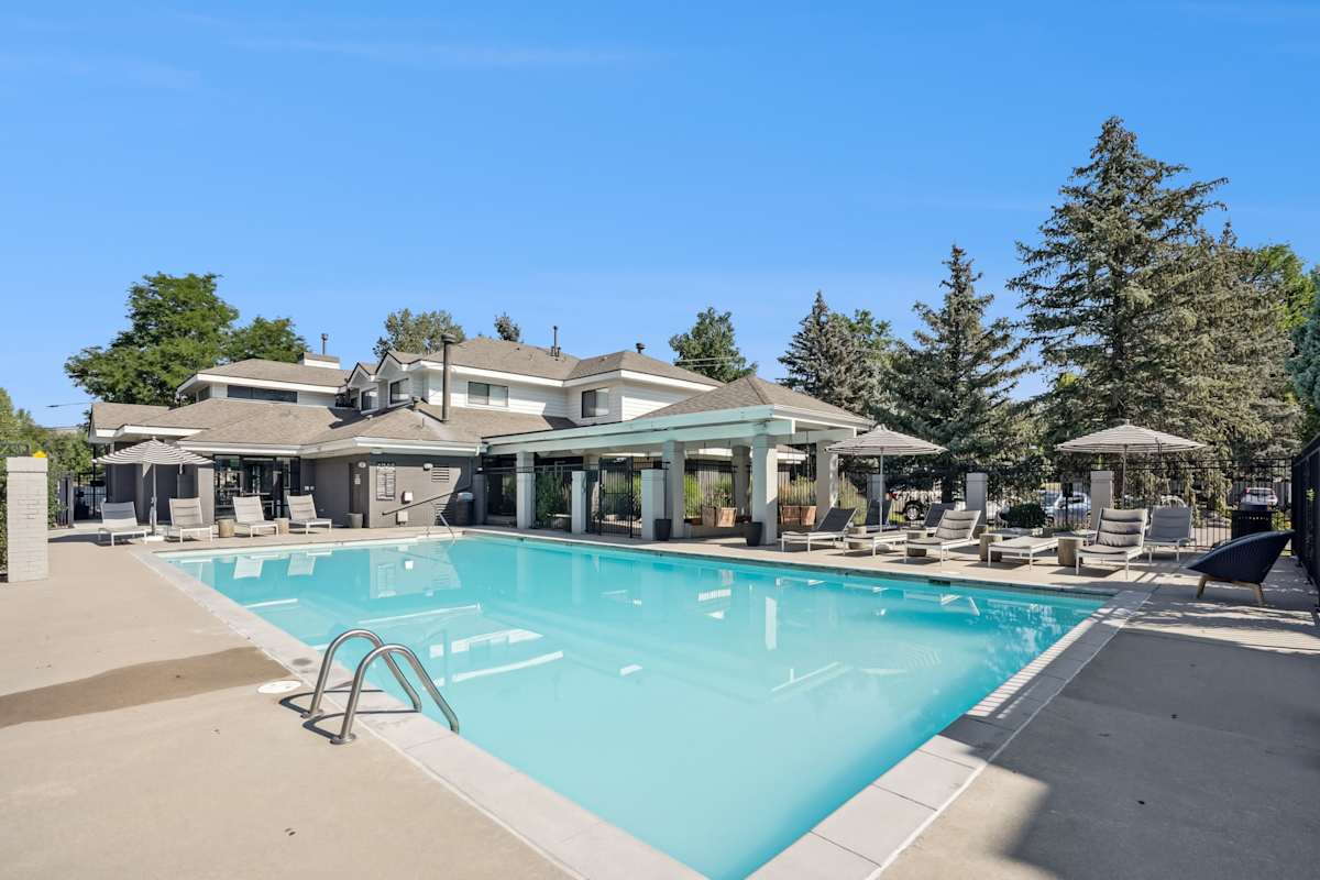The Magwood pool area - Boulder, CO
