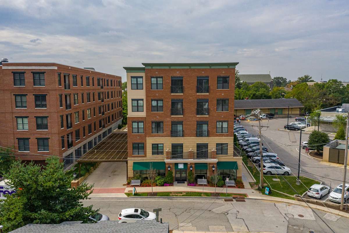 The Square building front exterior - Ardmore, PA