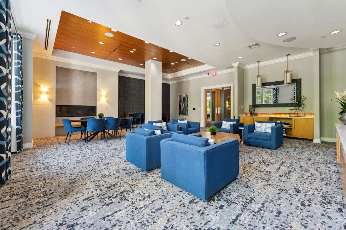 Watertown Mews media room seating - Watertown, MA