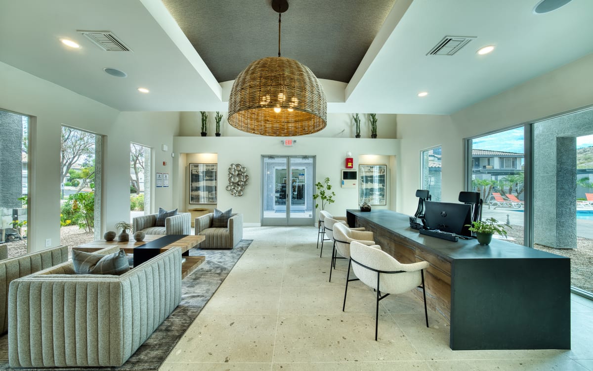 Leasing office at Mountainside.