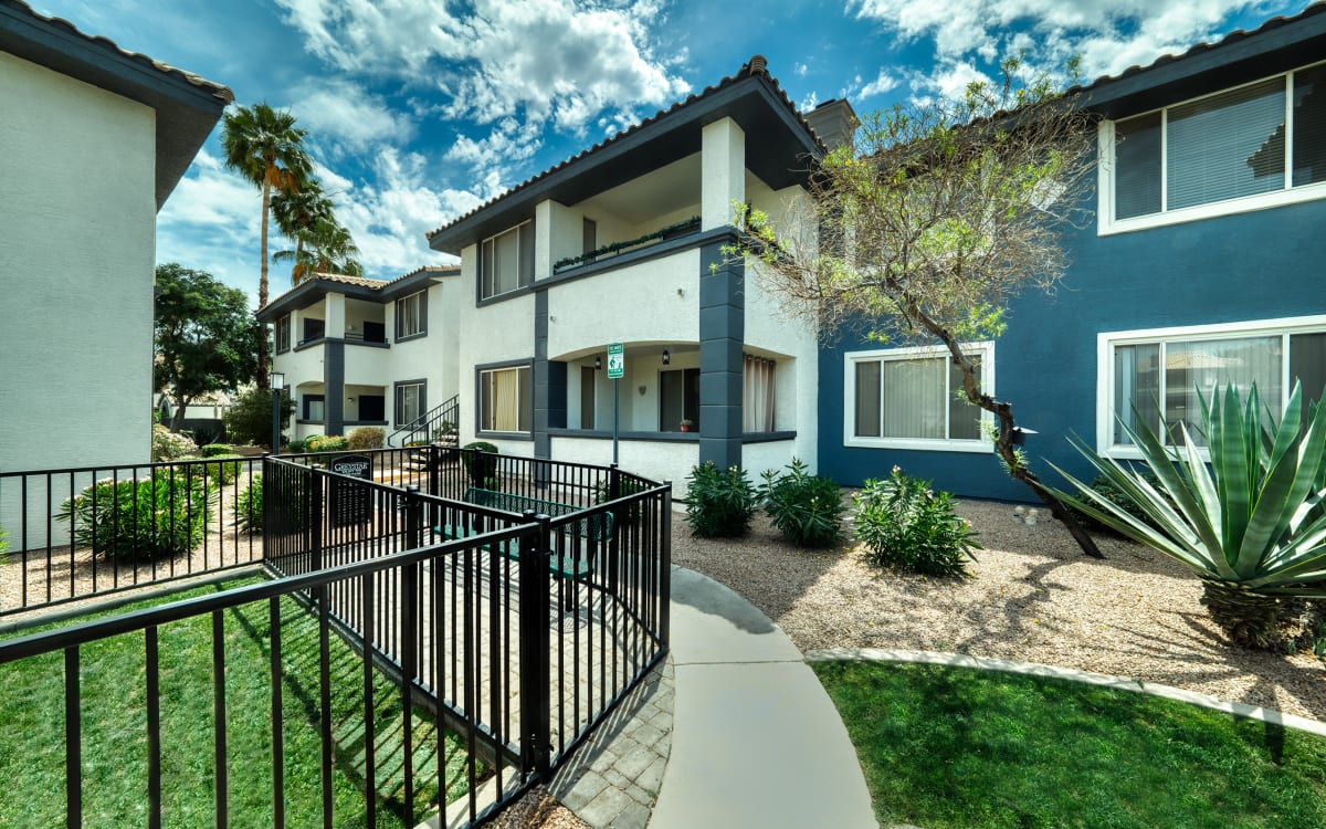Building exterior at Mountainside.