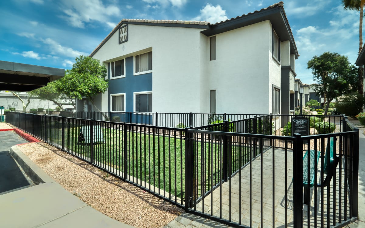 Building exterior at Mountainside.