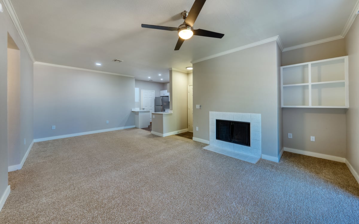 Unfurnished apartment interior — representative home at Mountainside.