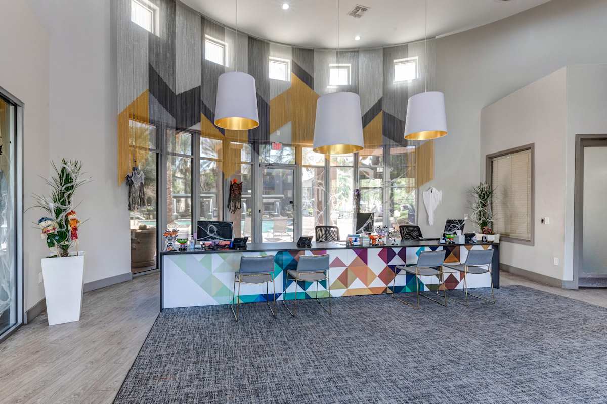 Leasing office at Sweetwater at Metro North.
