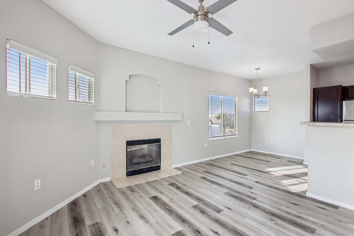 Unfurnished apartment interior — representative home at Sweetwater at Metro North.