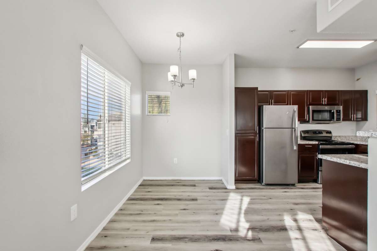 Unfurnished dining area — representative home at Sweetwater at Metro North.