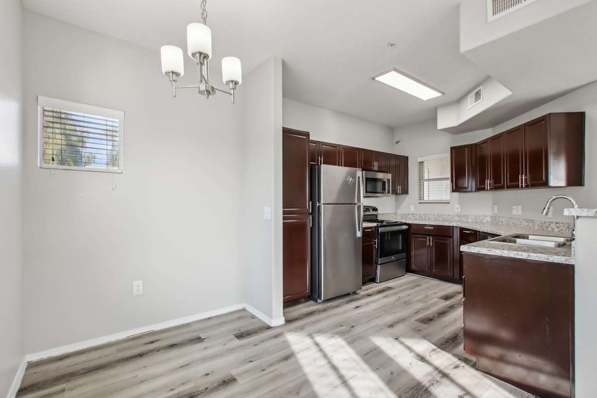 Unfurnished dining area — representative home at Sweetwater at Metro North.