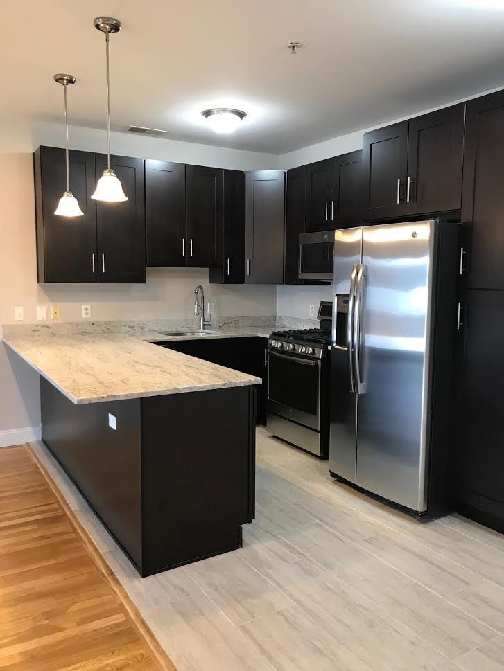 Mariners Landing updated kitchen with island - Edgewater, NJ