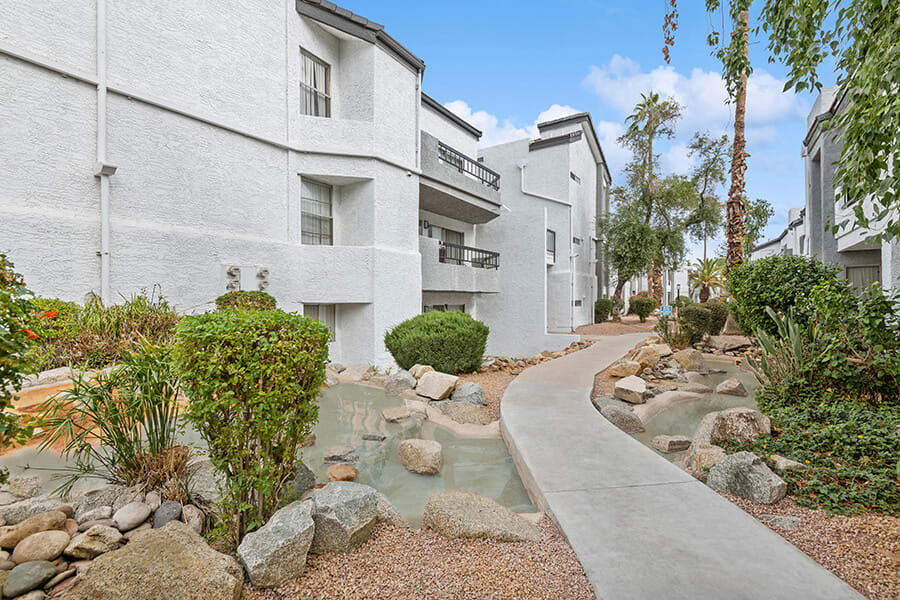 Building exterior at Crystal Creek.