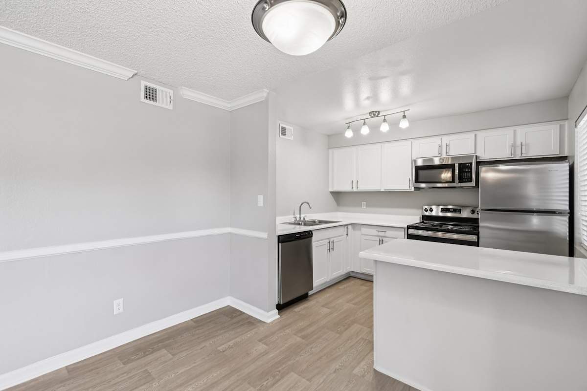 Unfurnished dining area — representative home at Granite Bay.