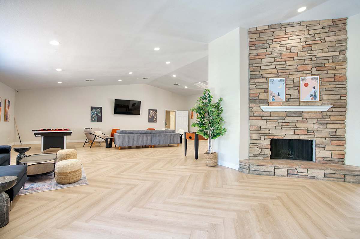 Shared interior space at Granite Bay.
