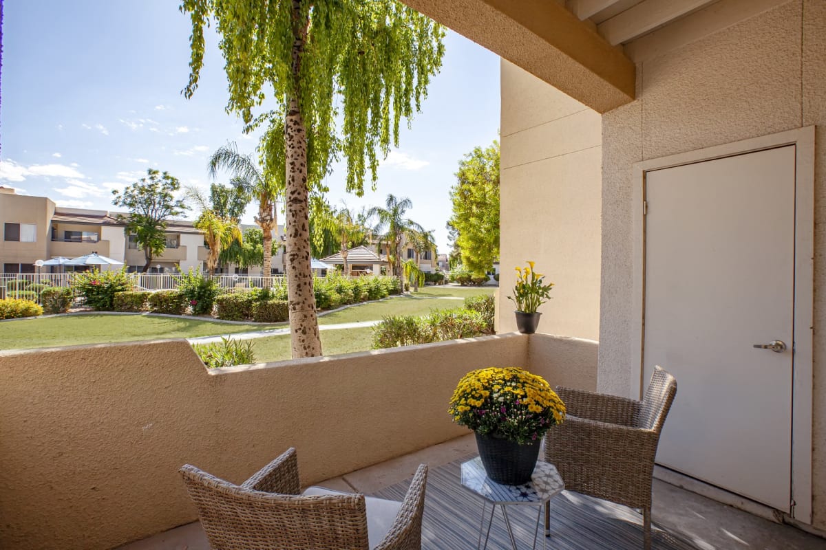 Balcony or patio at Village at Lakewood.