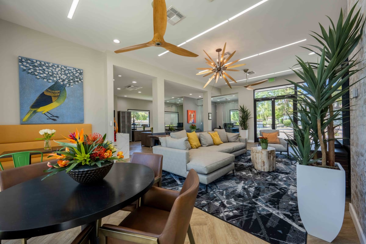 Shared interior space at Village at Lakewood.