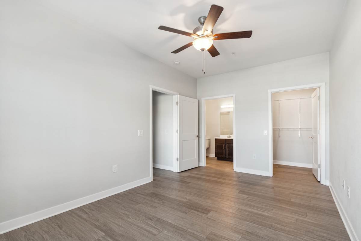 Unfurnished bedroom — representative home at Sunland Flats.