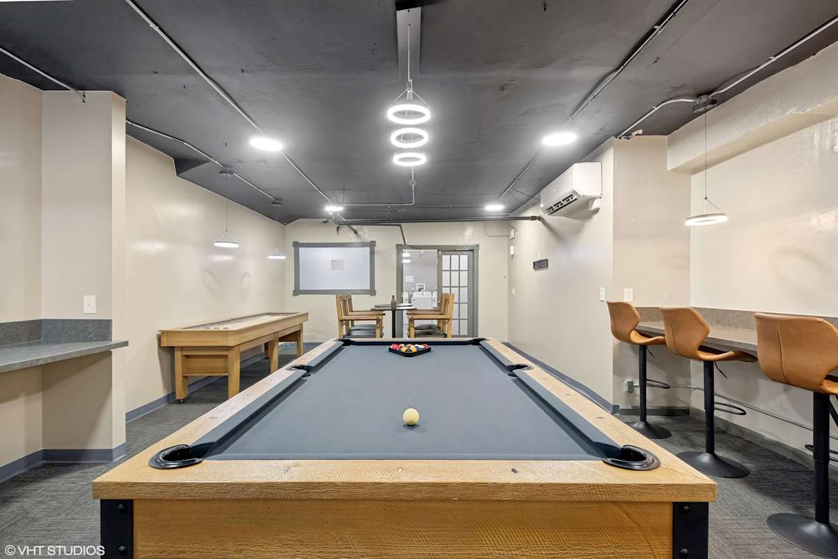 CWE Apartments game room with pool table - St. Louis, MO