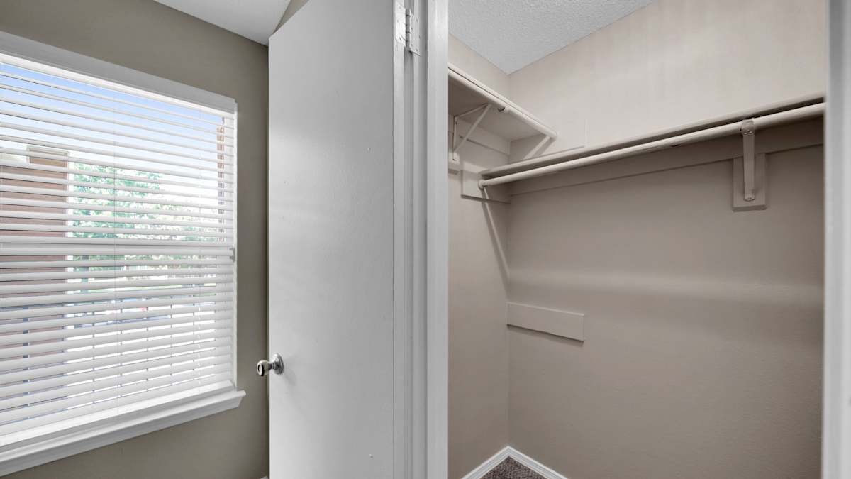 The Local Apartments closet view - Memphis, TN