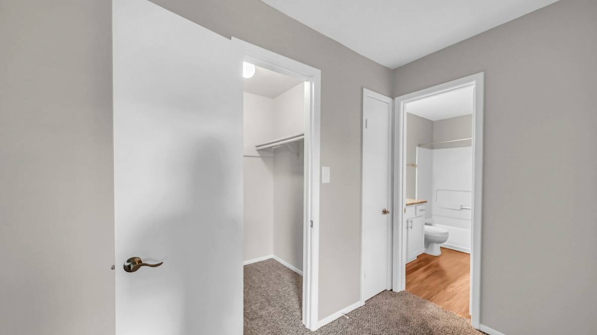 The Nova Apartments bathroom entry door - Memphis, TN