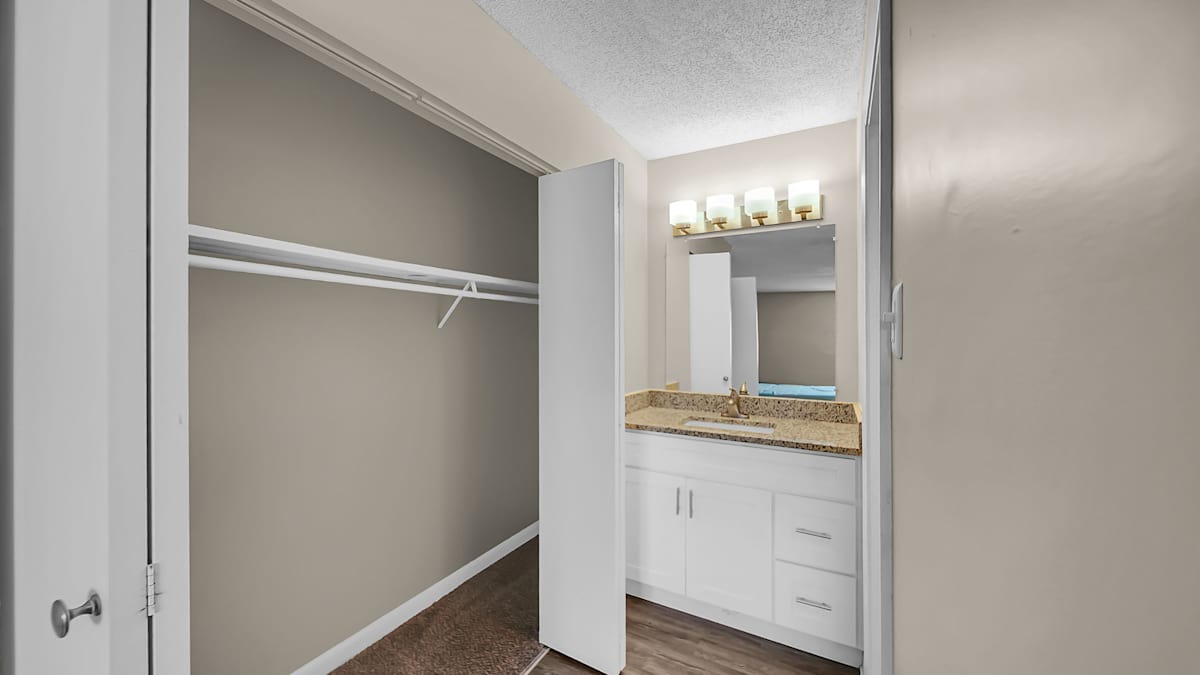 The Stella Apartments bathroom vanity - Memphis, TN