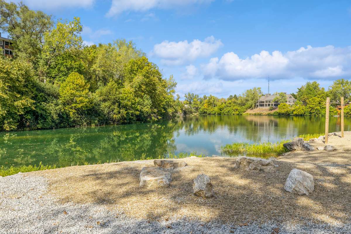 Runaway Bay Apartments lake view across the water - Columbus, OH