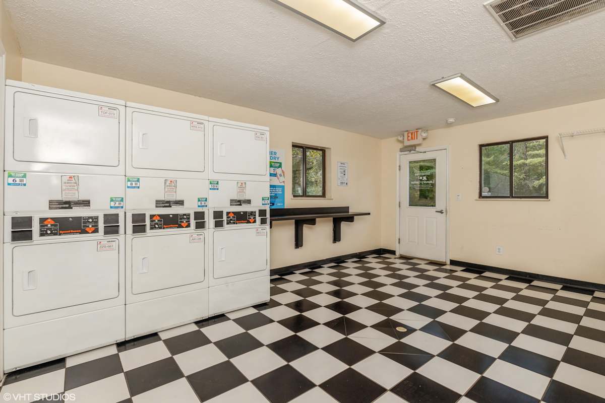 Silvertree at Little Turtle Apartments on-site laundry room - Westerville, OH