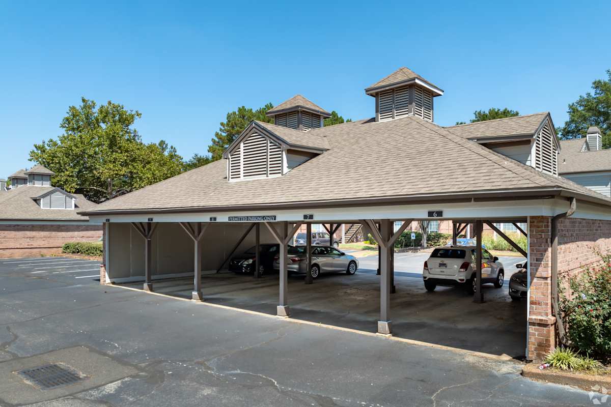 The Grove at Germantown Apartments covered parking area - Germantown, TN
