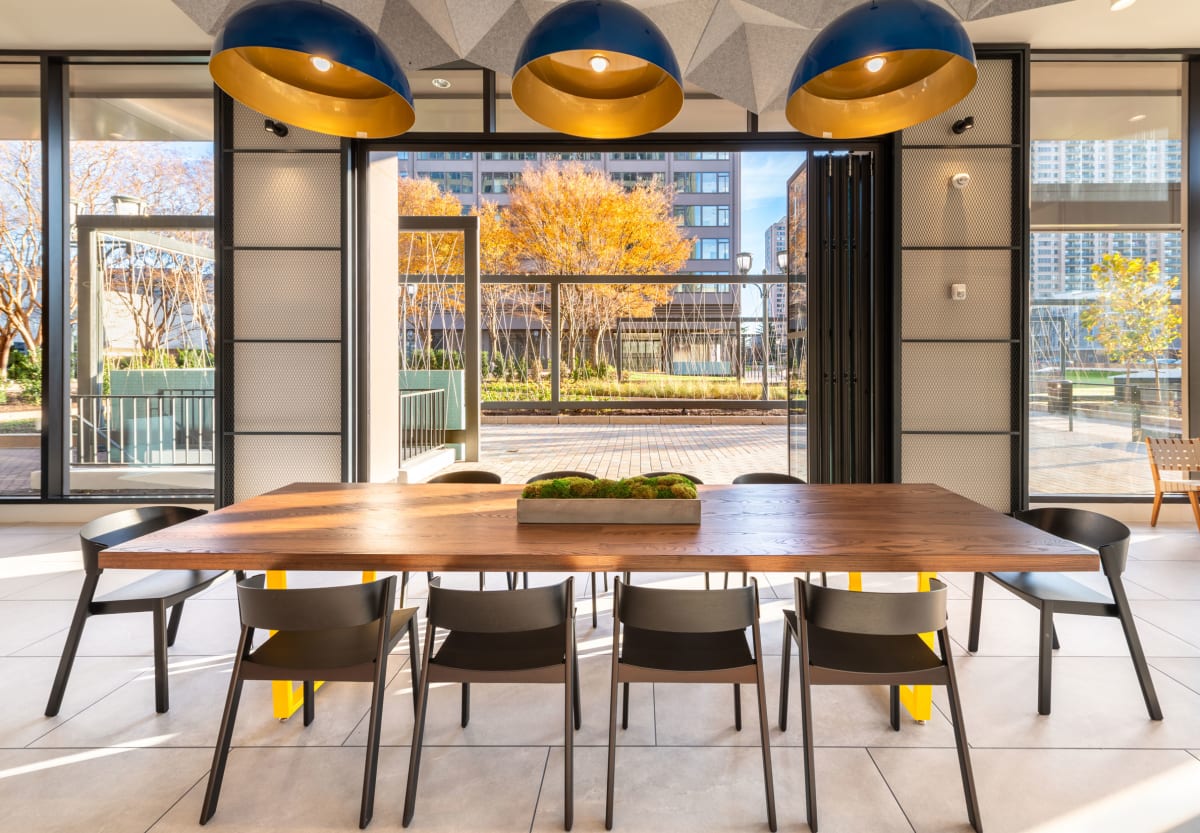 Three Collective dining and lounge area - Falls Church, VA