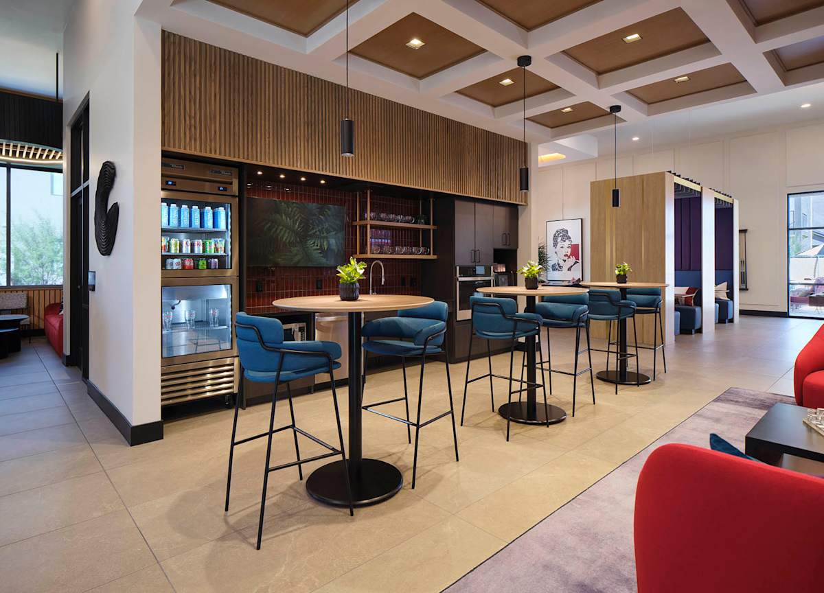 Clubhouse kitchen at Halogen.