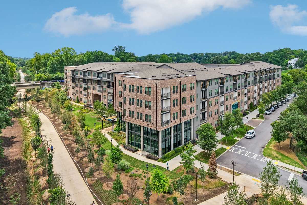 The Argos Apartments on The Beltline exterior near the Atlanta BeltLine - Atlanta, GA