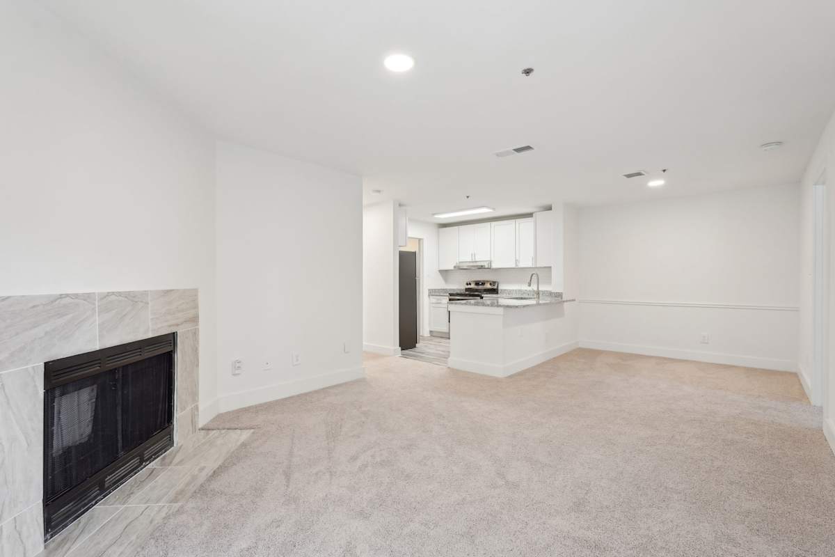Primary bedroom at Wesley Place Apartments - Lawrenceville, GA