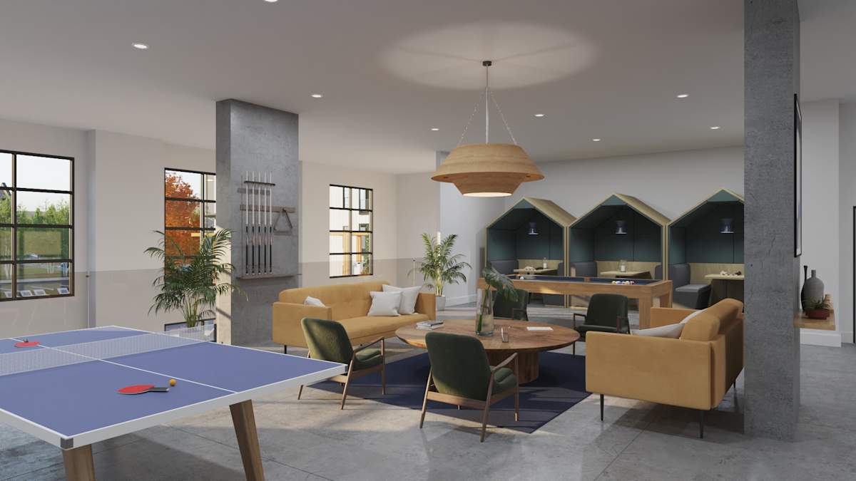 Heron Mill Apartments at Douglasville clubhouse lounge photo - Douglasville, GA