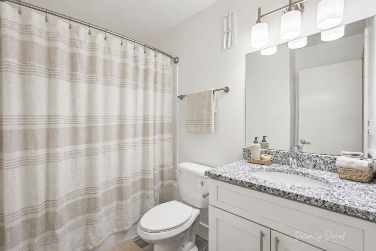 Wesley Trevento Apartments at Lithia Springs bathroom with counterspace - Lithia Springs, GA