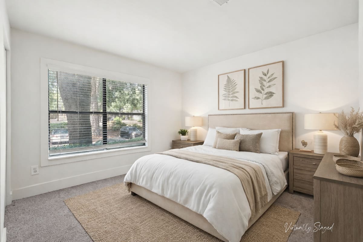 Wesley Trevento Apartments at Lithia Springs modern bedroom - Lithia Springs, GA