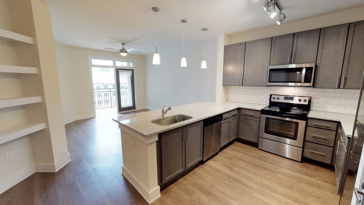 The Kirkwood Apartments patios and balconies - Atlanta, GA