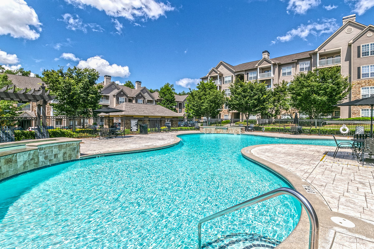 Wesley Stonecrest Apartments at Lithonia lagoon-style pool - Stonecrest, GA