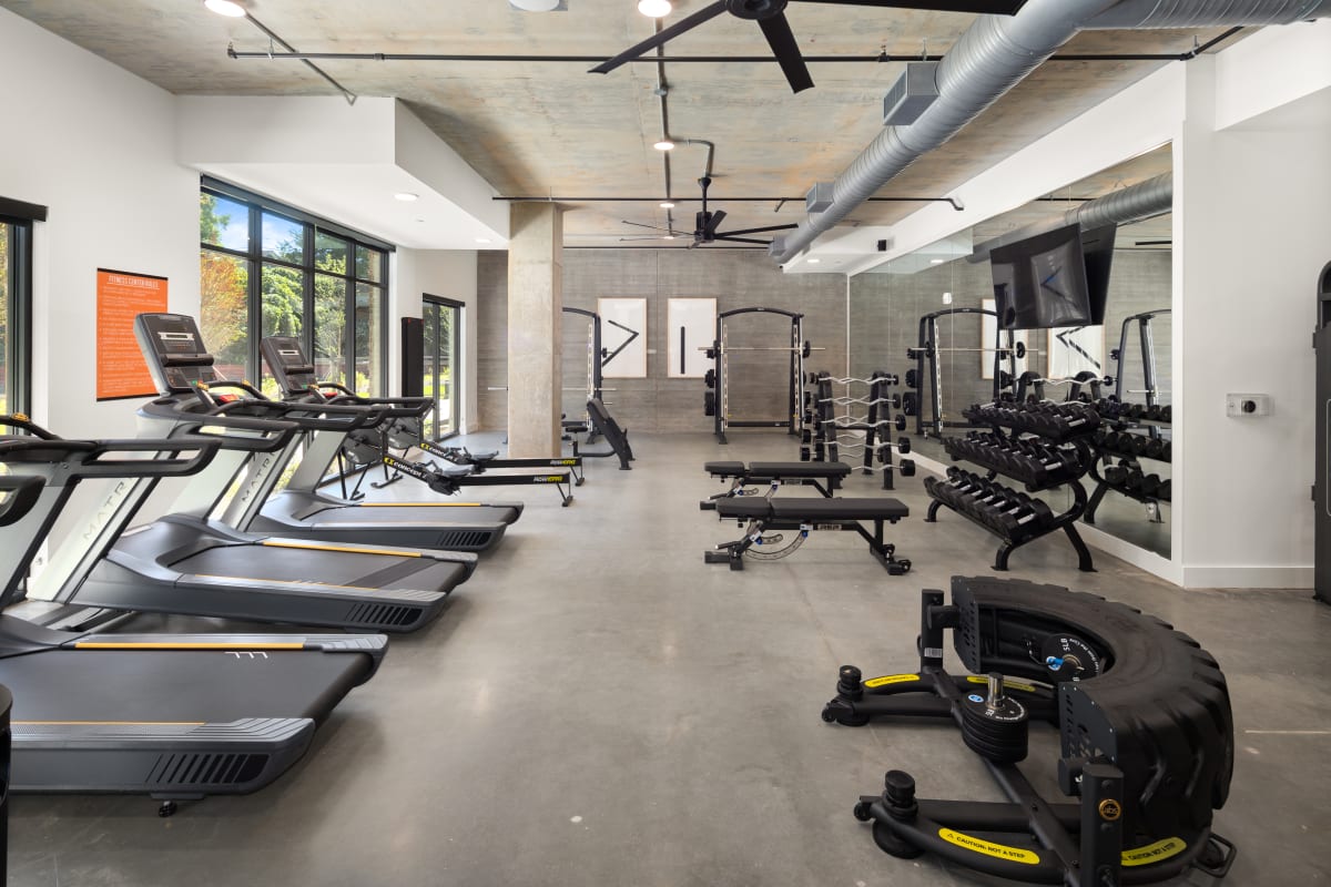 The Argos Apartments on The Beltline fitness center - Atlanta, GA