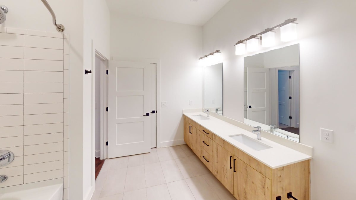 The Argos Apartments on The Beltline bathroom interior - Atlanta, GA