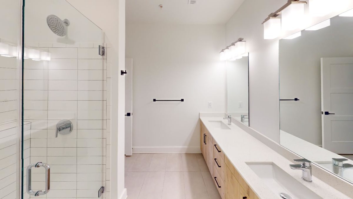 The Argos Apartments on The Beltline bathroom interior - Atlanta, GA