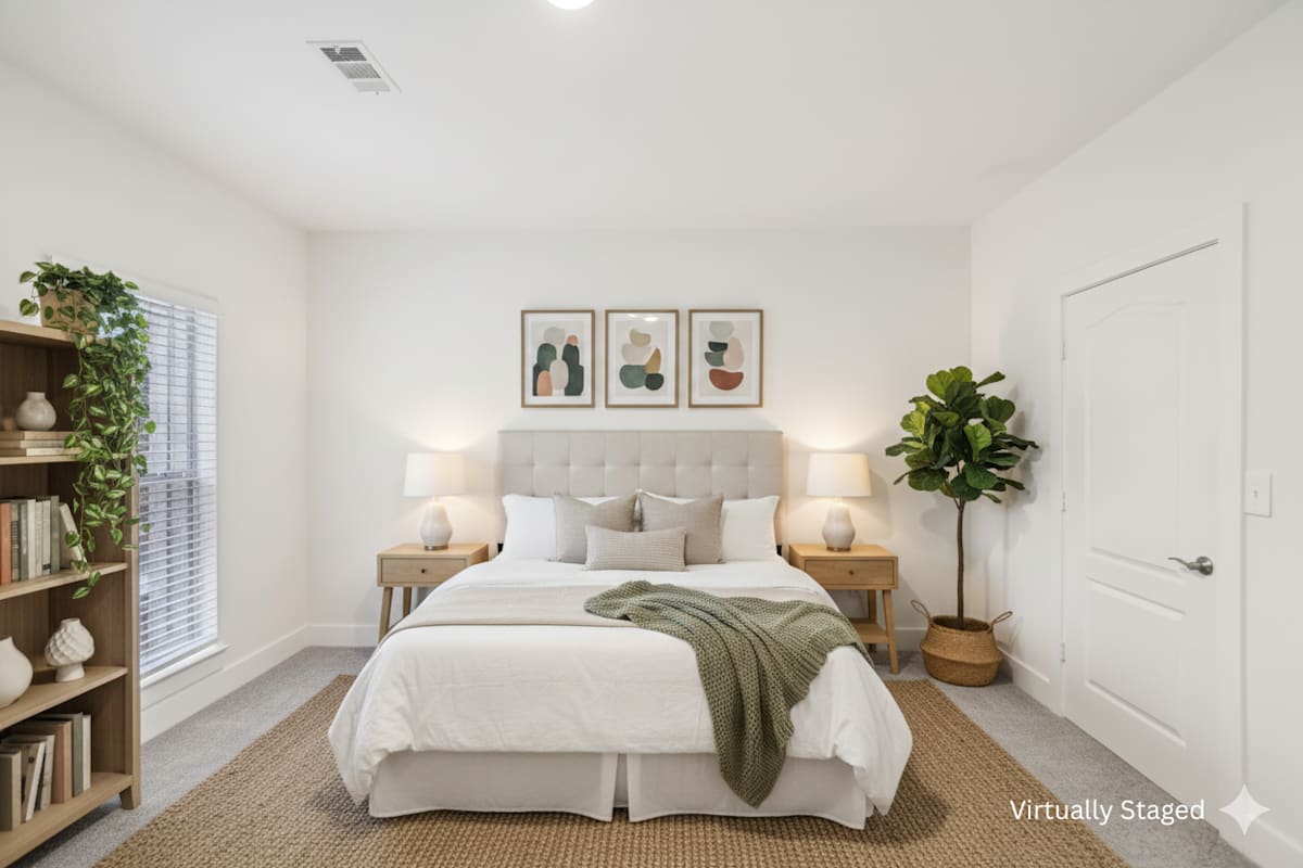 Wesley Kensington Apartments at Stonecrest virtually staged living area - Stonecrest, GA