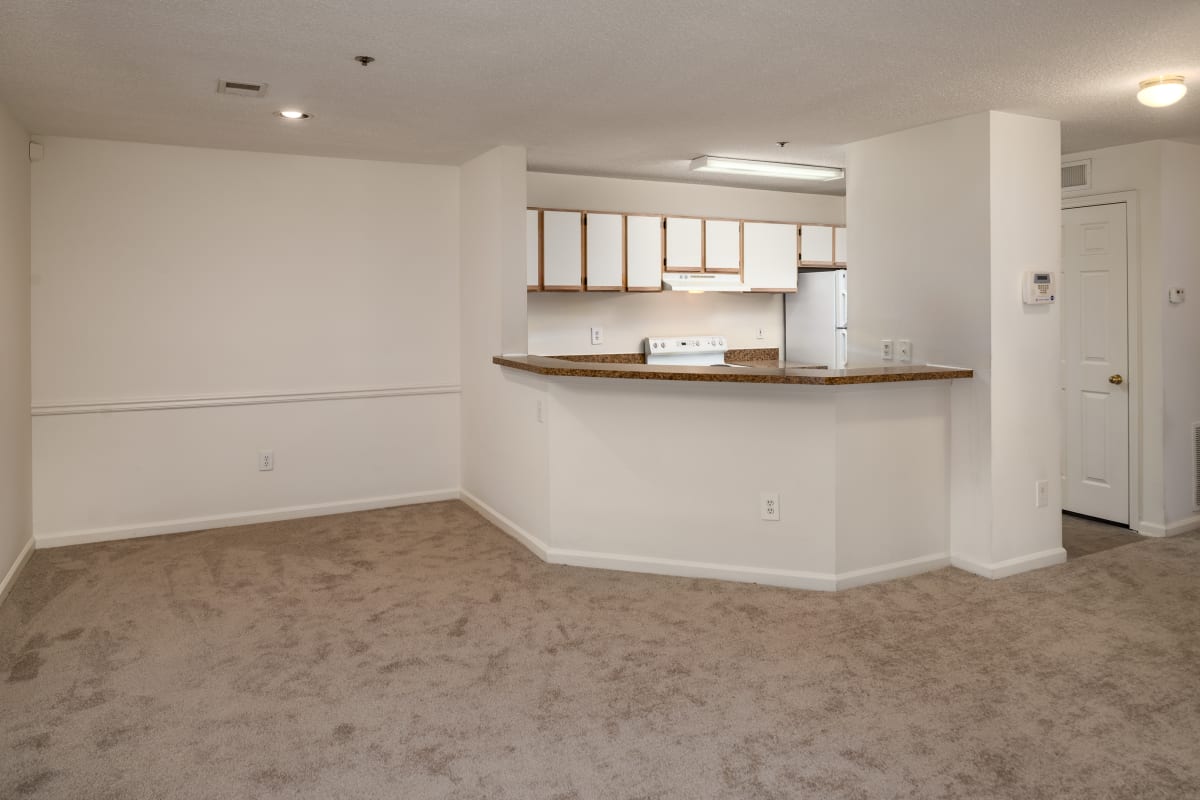 Open-concept living area at Wesley Hampstead - Lithia Springs, GA