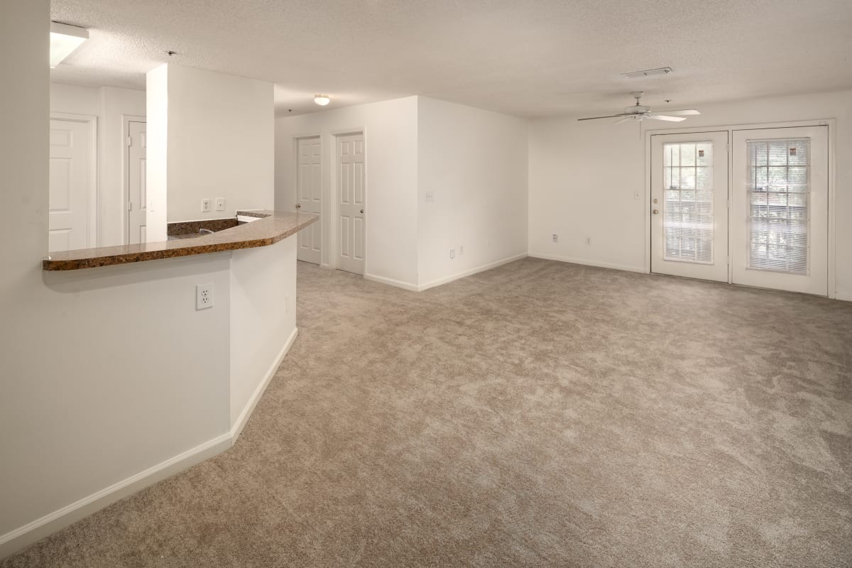 Renovated kitchen with granite and stainless steel - Lithia Springs, GA