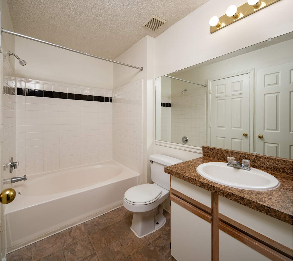 Spacious bedroom interior at Wesley Hampstead - Lithia Springs, GA