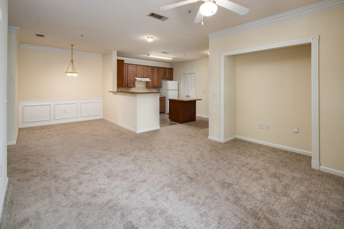 Wesley Stonecrest Apartments at Lithonia apartment living room and dining - Stonecrest, GA