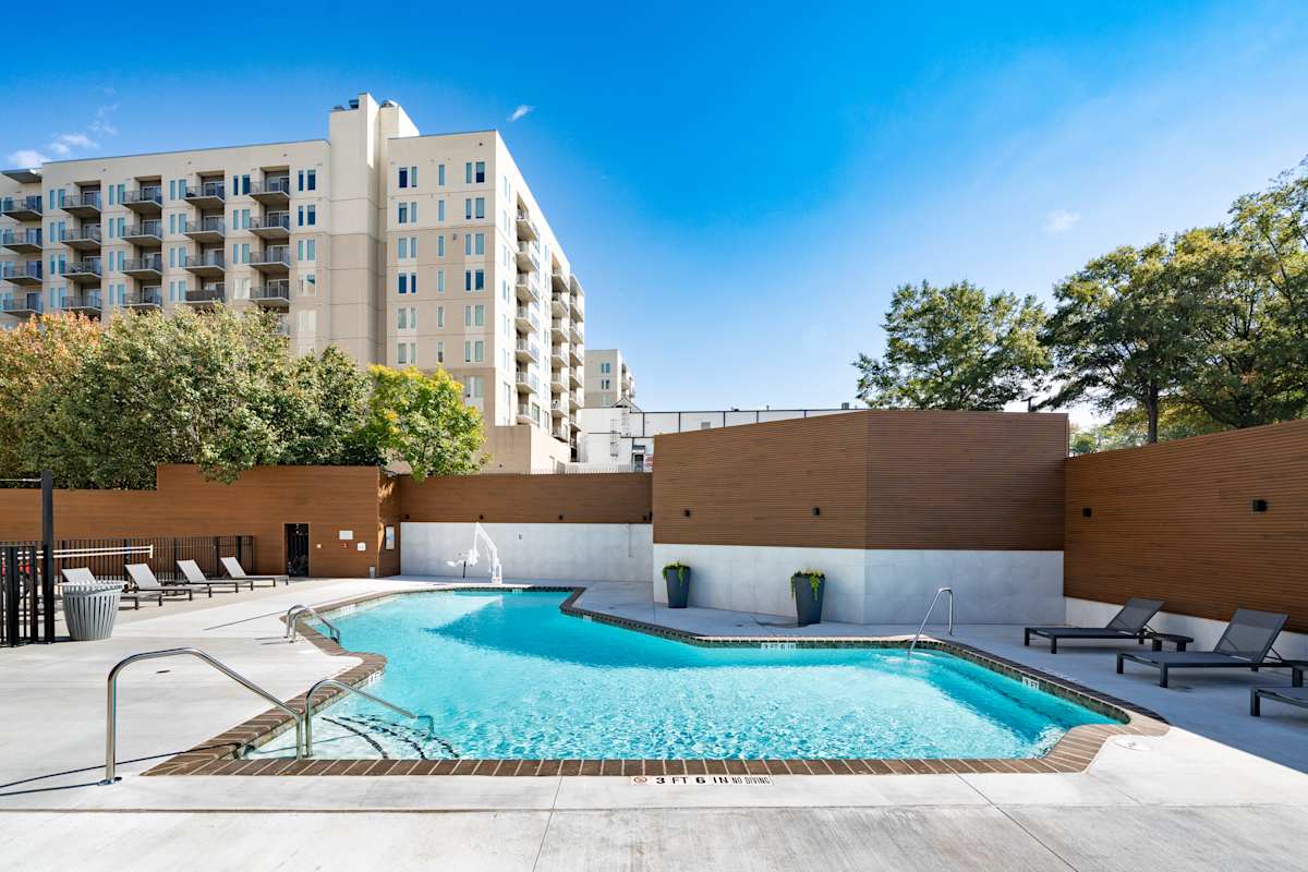 Wesley Townsend Apartments exterior facade detail - Atlanta, GA