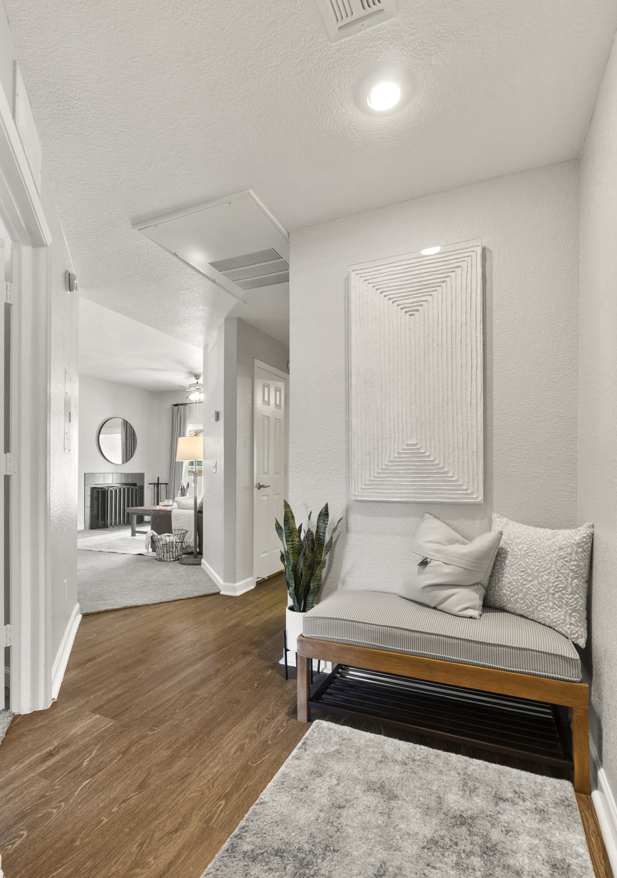 Apartment interior — representative home at Vaseo Apartments.