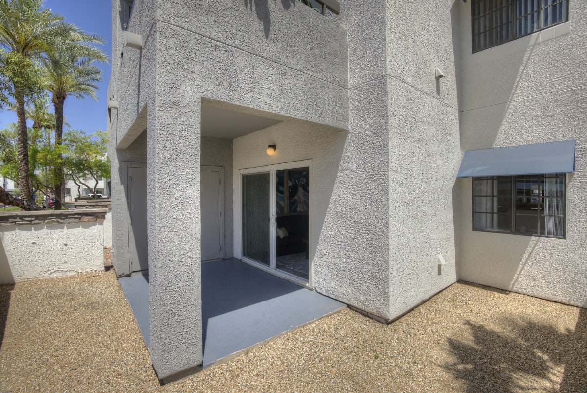 Balcony or patio at Vaseo Apartments.