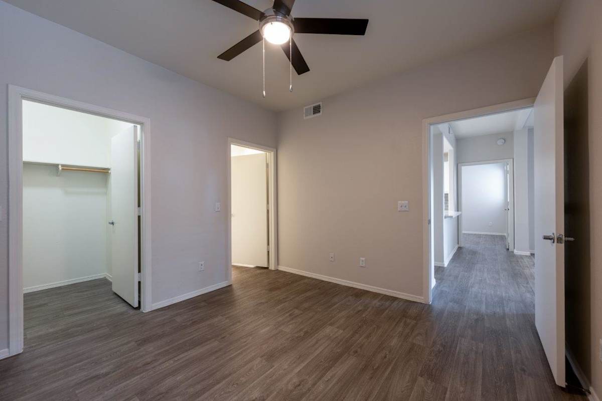 Unfurnished apartment interior — representative home at Bayside Apartments.