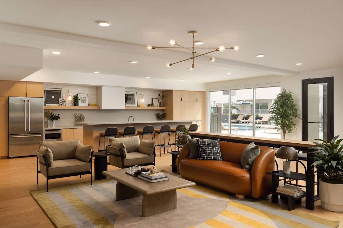 Shared interior space at Ragsdale.