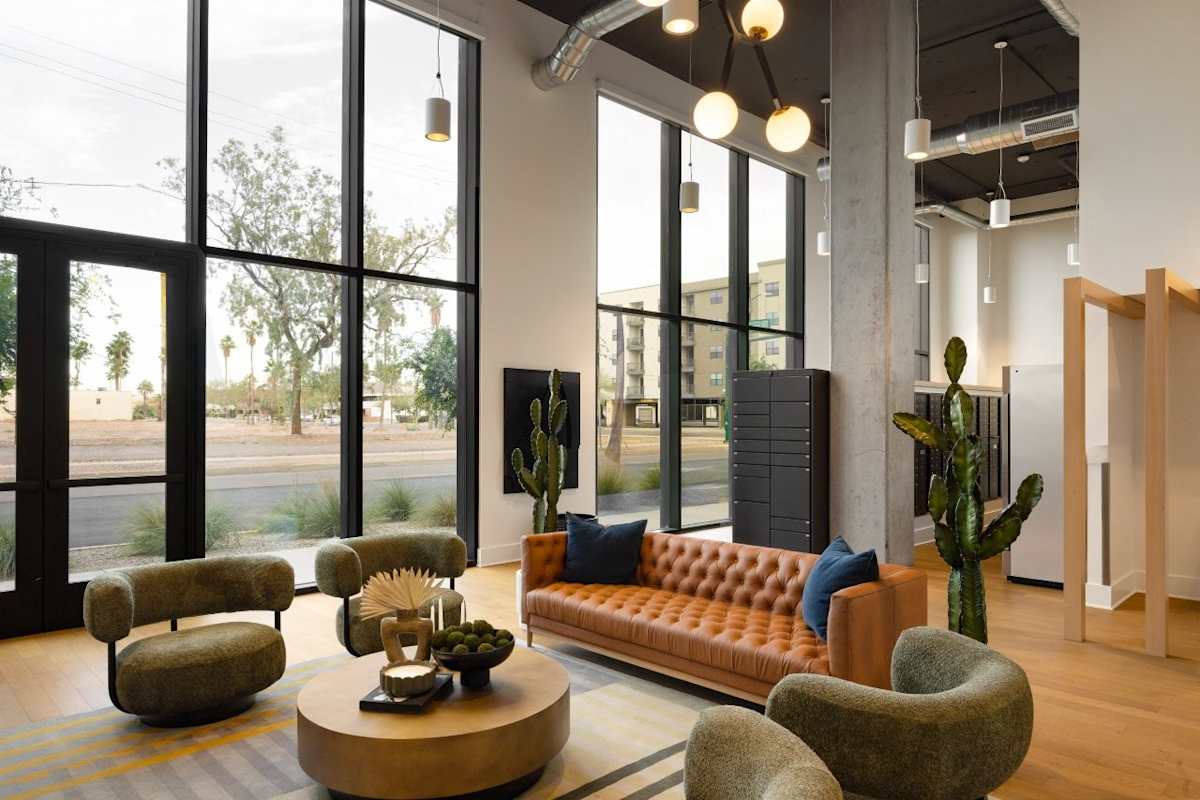 Shared interior space at Ragsdale.