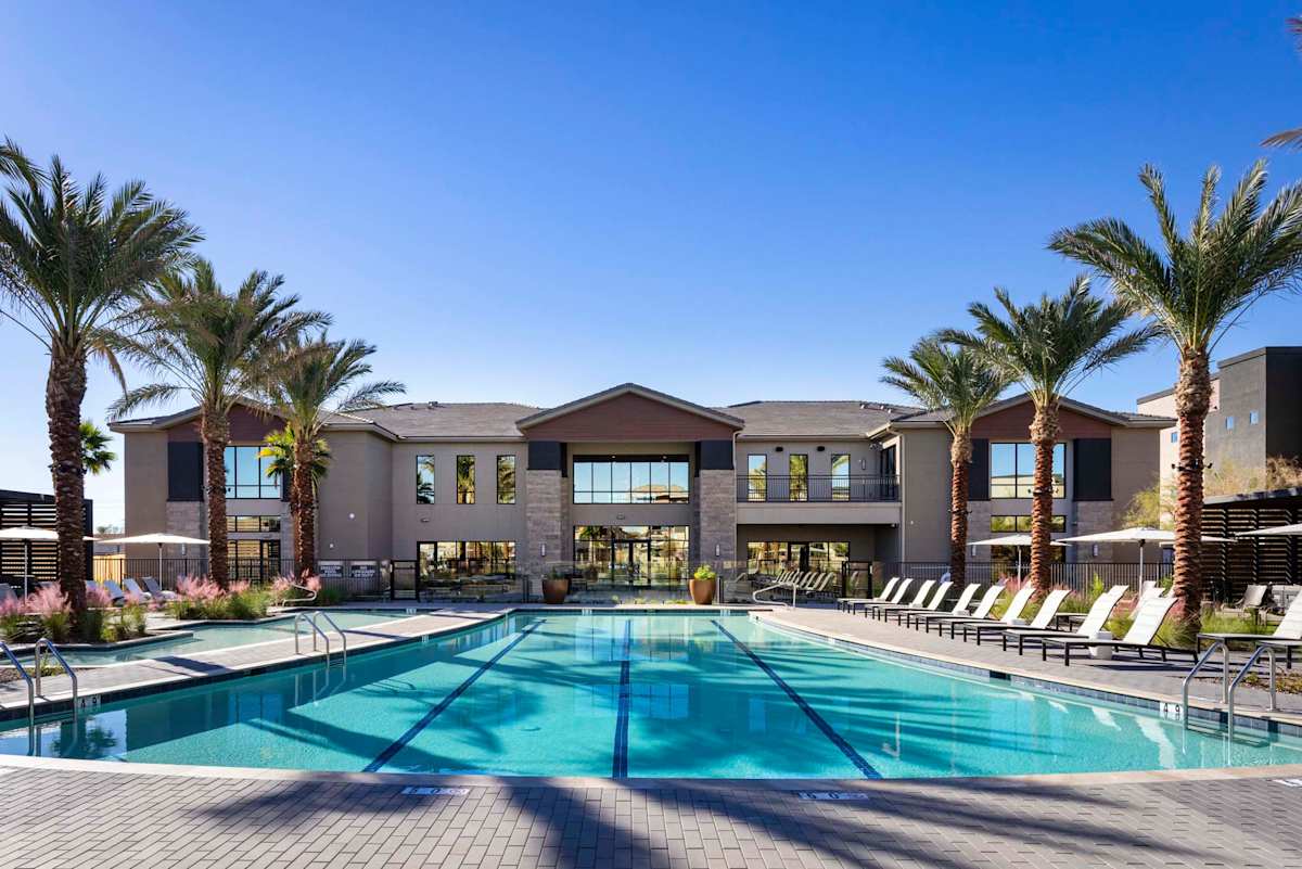 Lap pool at Elysium.